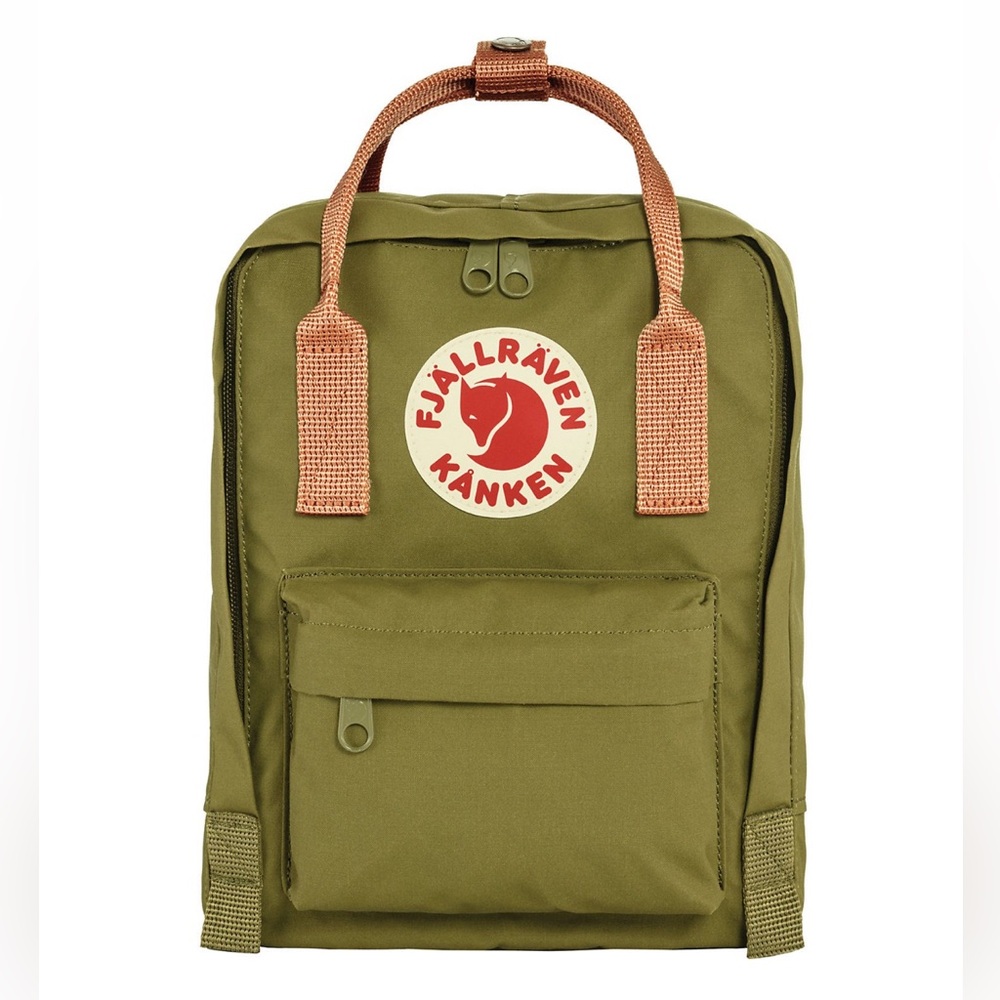 Fjallraven Kånken Backpack in Olive and Tan
